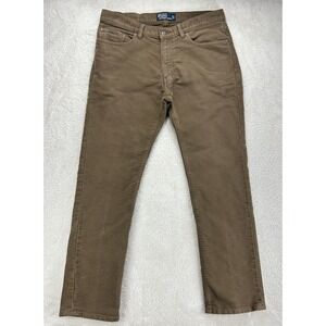 Polo Ralph Lauren Pants Mens 34x30 Brown Preppy "Read"